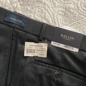 Ballin Classic Men's Dress Pants in Black, 38 Waist